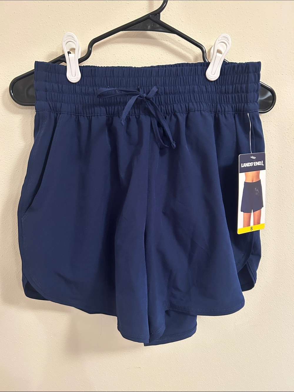 Lands' End Navy Blue Women's Swim Shorts